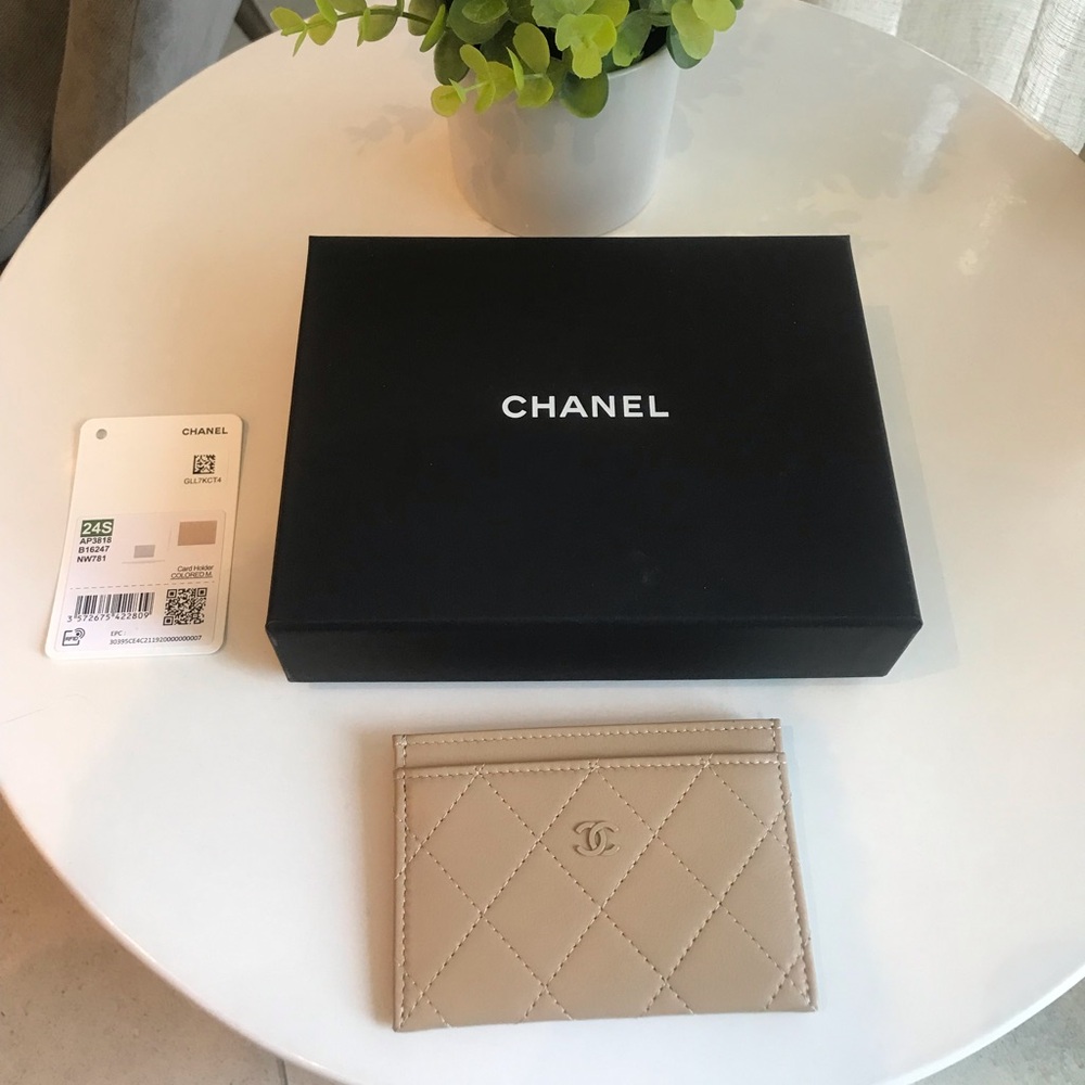 Rare Chanel Card Holder